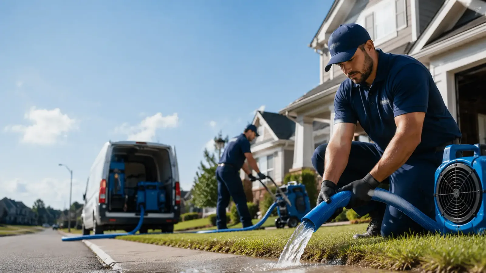 Flood Damage Restoration in Van Horn, TX